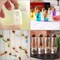 100 Pcs 2ml Mini Small Glass Bottles with Cork Stoppers 20 Meters Twines Tiny Jars Mini Tall Vials Clear Mini Vials with Eye Screws Corked Bottles DIY Arts Crafts Decoration Party Favors Gift